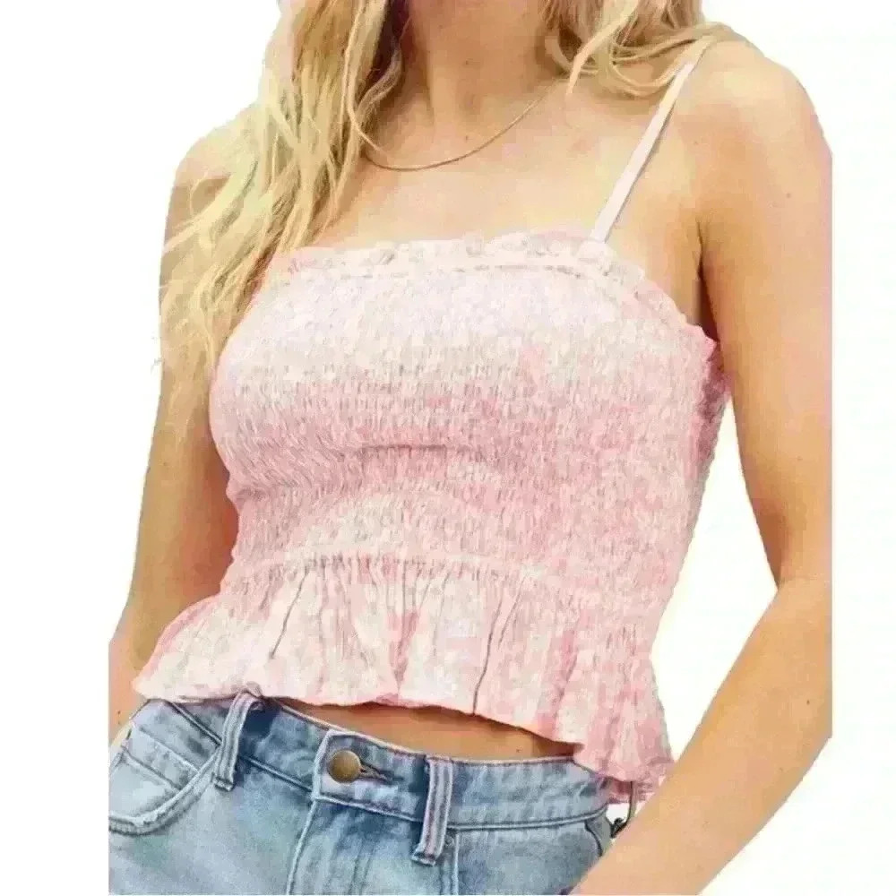 Billabong Keep Your Cool Crop Top Size Small